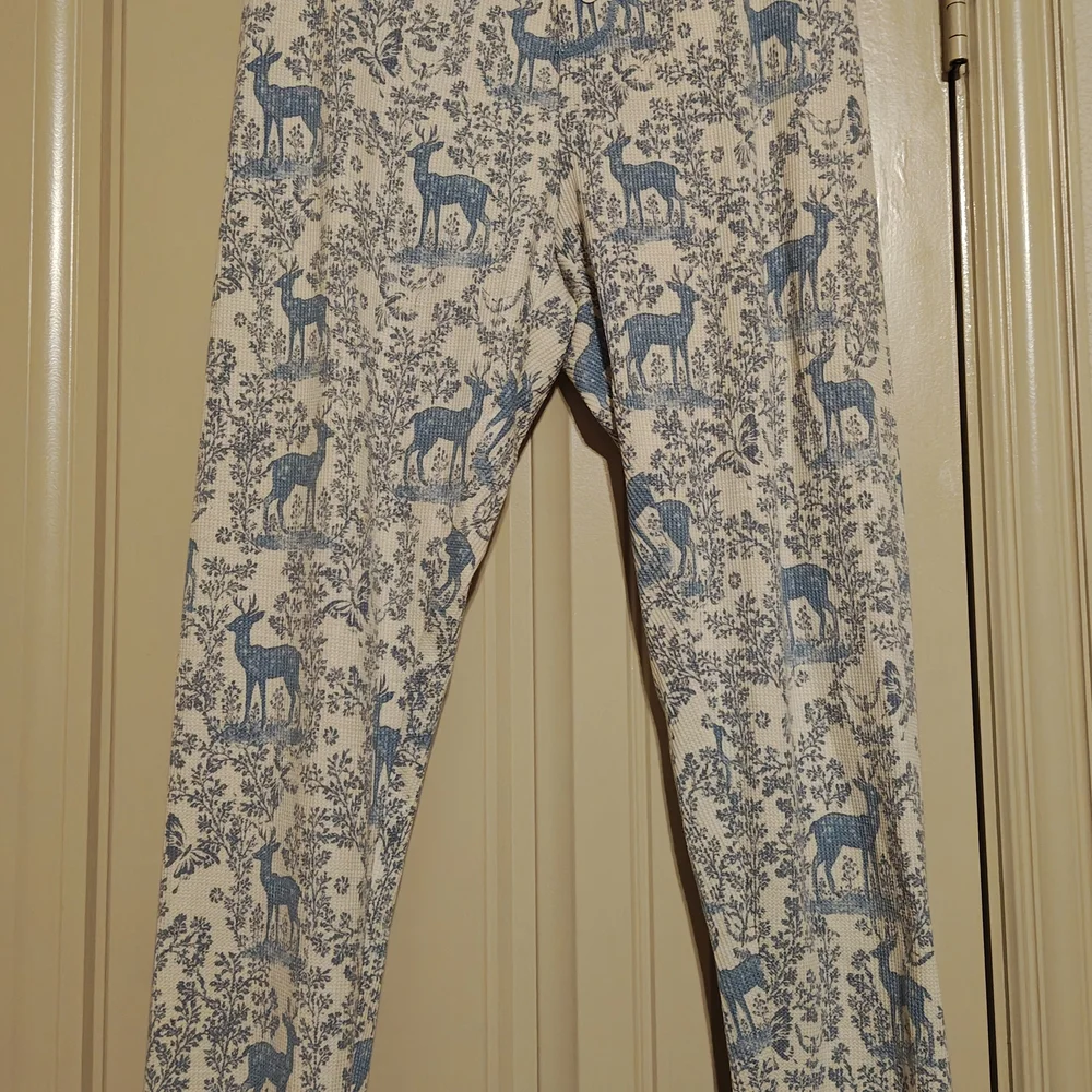 NWOT FREE PEOPLE Snow Chill Evening Thermal Pajama Pants Only Sz M - Picture 5 of 10